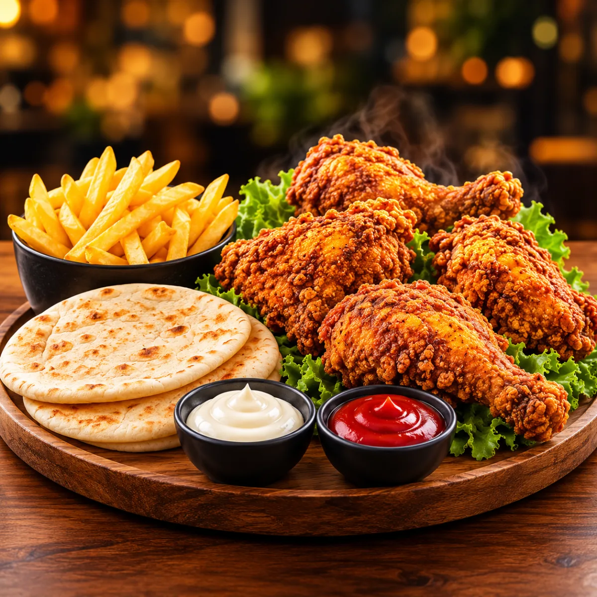 4 PCS (Half Chicken)